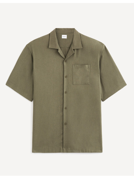Celio Khaki színű férfi ing Celio Tallinn