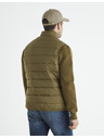 Celio Khaki színű férfi steppelt mellény Celio