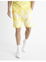 Celio Sárga batikolt rövidnadrág Celio Botache