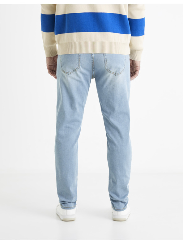 Celio Világoskék férfi slim fit farmernadrág Celio Length