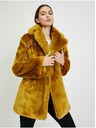 Orsay ORSAY mustárszínű női műszőrme kabát