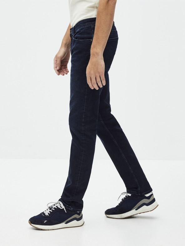 Celio Sötétkék férfi slim fit farmer Celio Nobody15