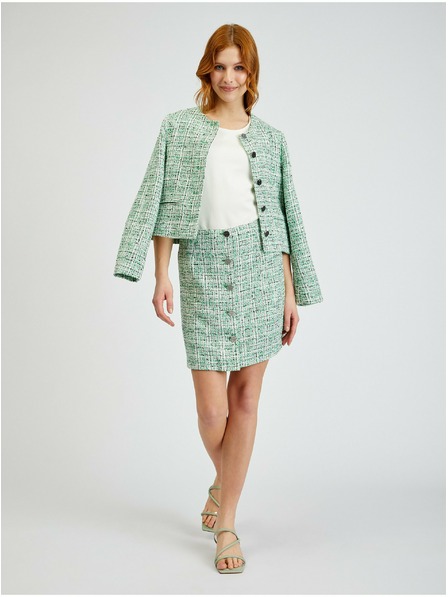 Orsay ORSAY zöld női tweed szoknya