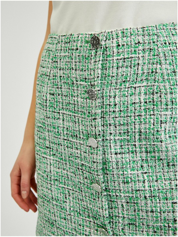 Orsay ORSAY zöld női tweed szoknya