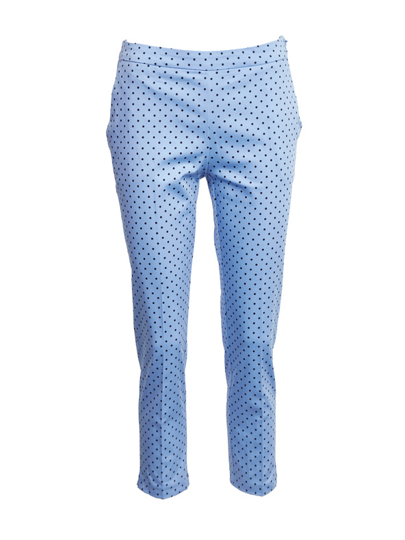 Orsay ORSAY kék pöttyös háromnegyedes női nadrág