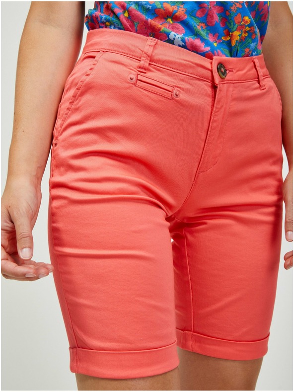 Orsay ORSAY korallszínű chino rövidnadrág