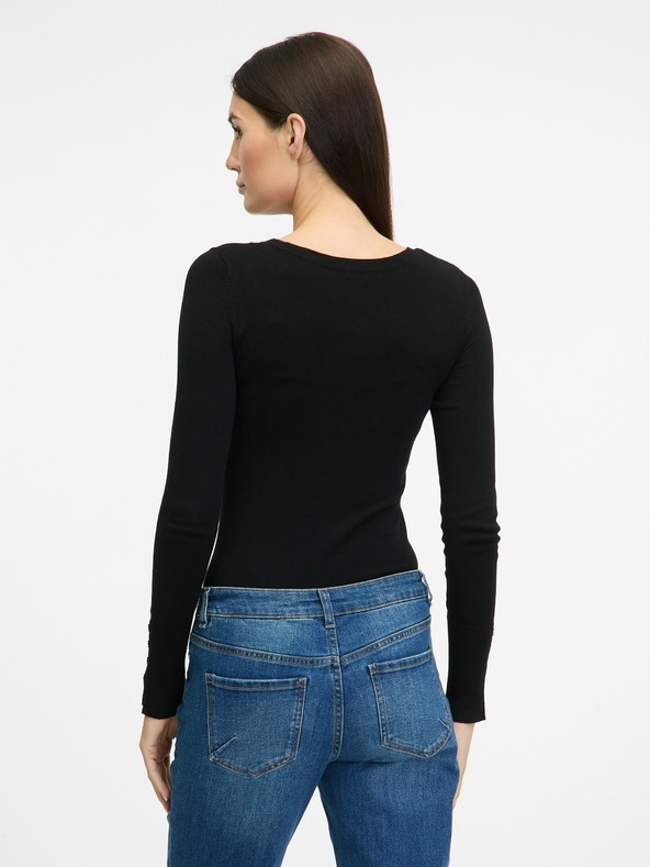 Orsay ORSAY könnyű fekete női pulóver