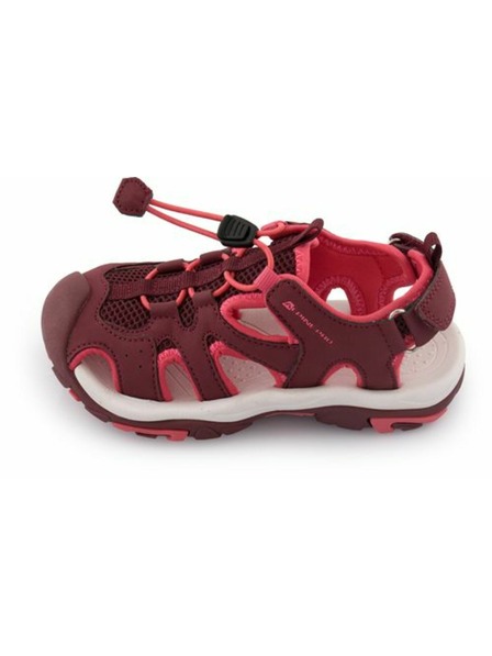 ALPINE PRO ALPINE PRO Lamego bordó lány sport szandál