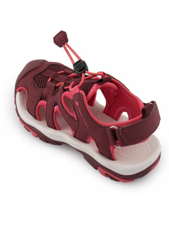 ALPINE PRO ALPINE PRO Lamego bordó lány sport szandál