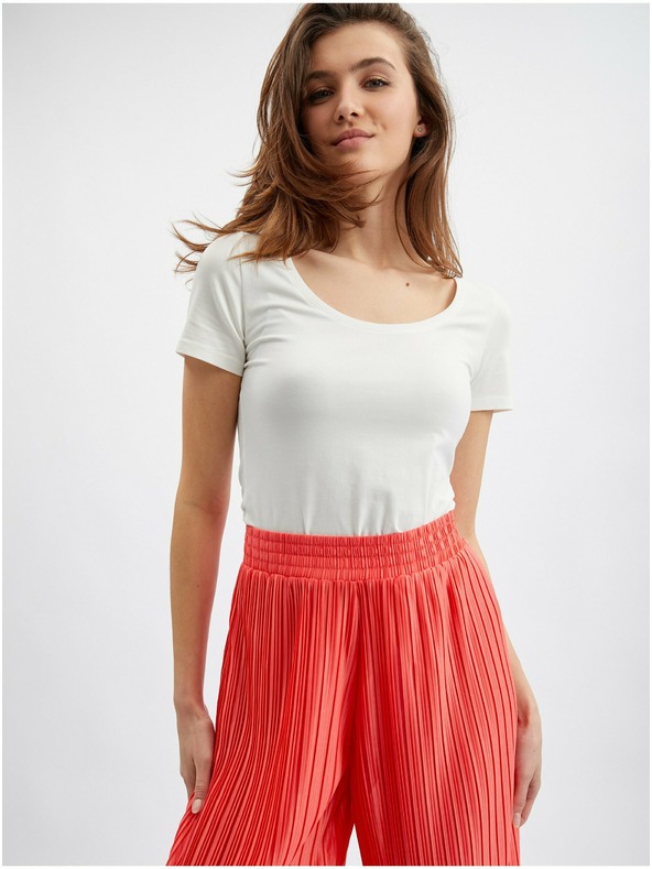 Orsay ORSAY piros női bő nadrág