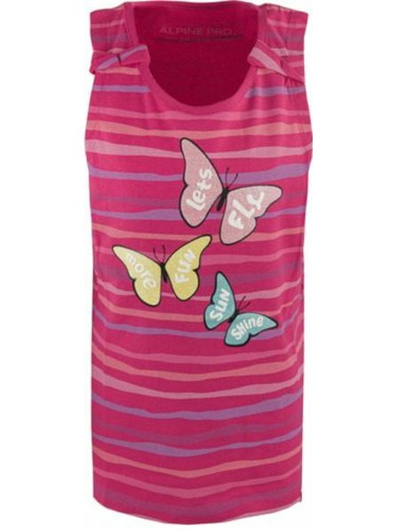 ALPINE PRO Sötét rózsaszínű, mintás női pulóver ALPINE PRO Holso