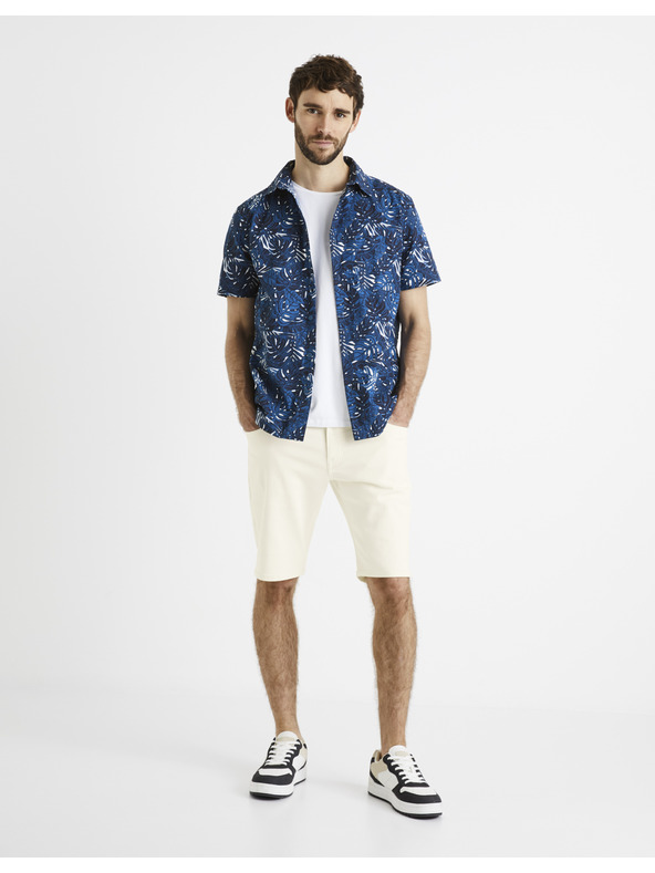 Celio Sötétkék mintás férfi ing Celio Daprinti