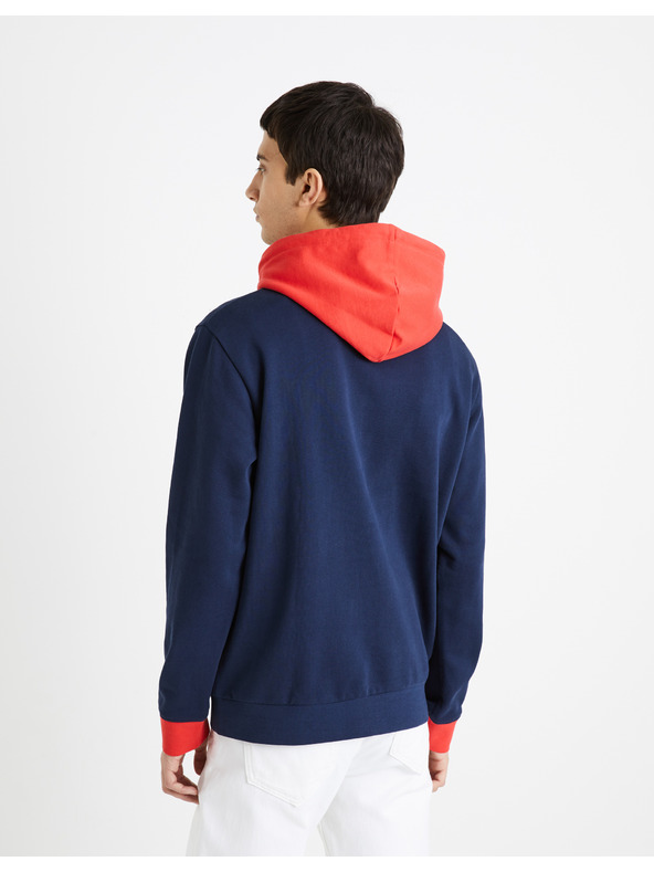 Celio Piros és kék férfi Celio Demultico melegítőfelső