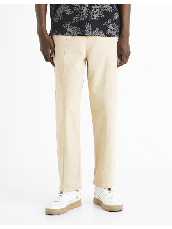 Celio Celio Dorust krémszínű férfi nadrág Celio Dorust