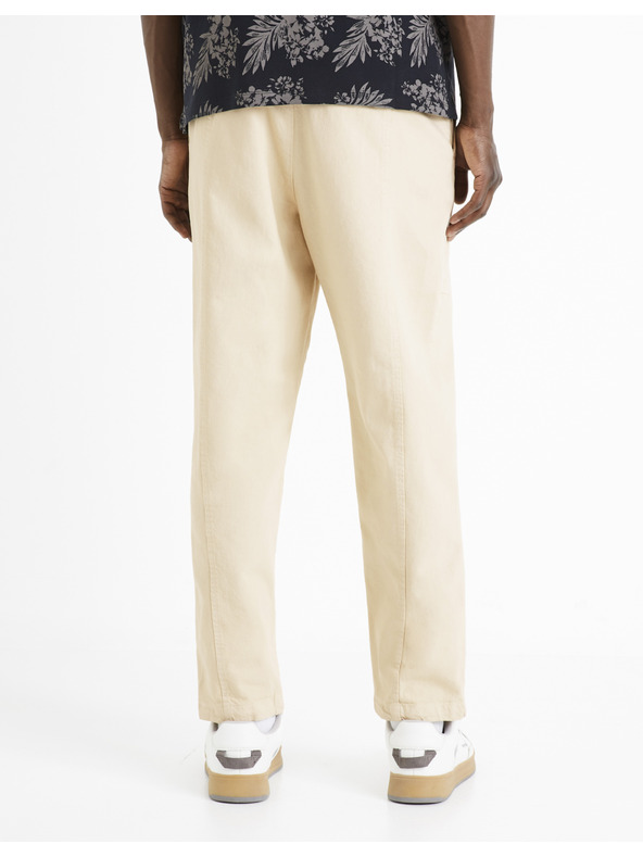 Celio Celio Dorust krémszínű férfi nadrág Celio Dorust