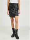 Orsay ORSAY fekete műbőr női szoknya