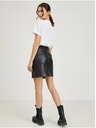 Orsay ORSAY fekete műbőr női szoknya
