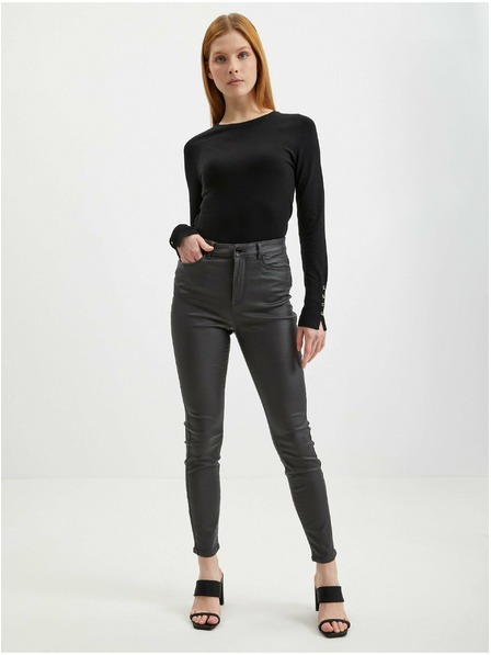 Orsay ORSAY szürke műbőr női nadrág