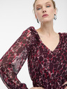 Orsay ORSAY borszínű mintás női ruha