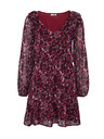 Orsay ORSAY borszínű mintás női ruha