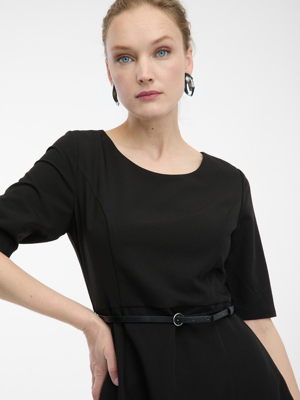 Orsay ORSAY fekete női ruha