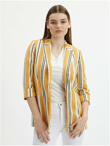 Orsay ORSAY narancssárga női csíkos vászonkabát