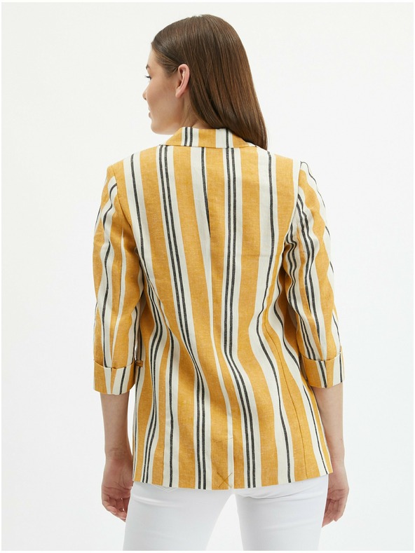 Orsay ORSAY narancssárga női csíkos vászonkabát