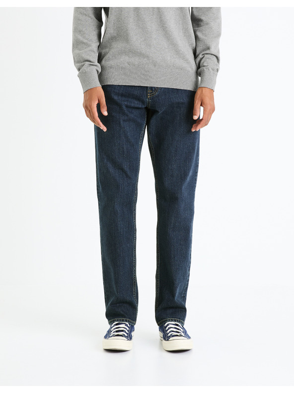 Celio Sötétkék férfi Regular Fit farmer Celio Fostones