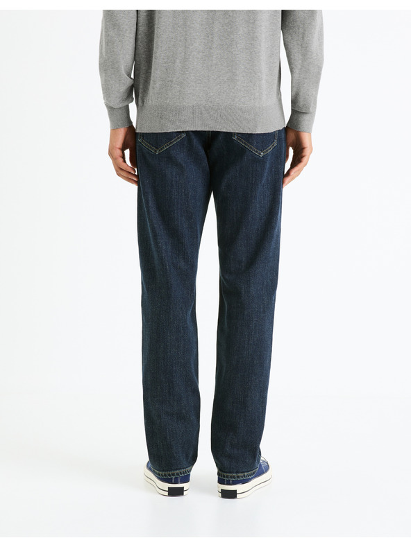 Celio Sötétkék férfi Regular Fit farmer Celio Fostones