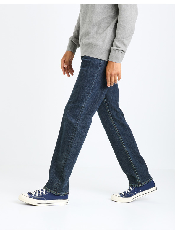 Celio Sötétkék férfi Regular Fit farmer Celio Fostones