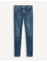 Celio Kék férfi slim fit farmer Celio Gotapered
