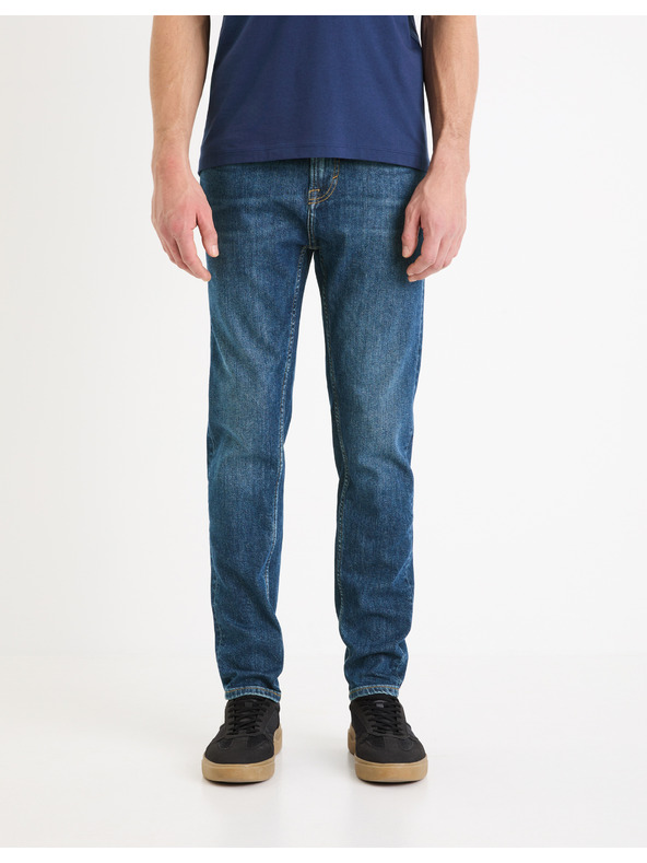 Celio Kék férfi slim fit farmer Celio Gotapered