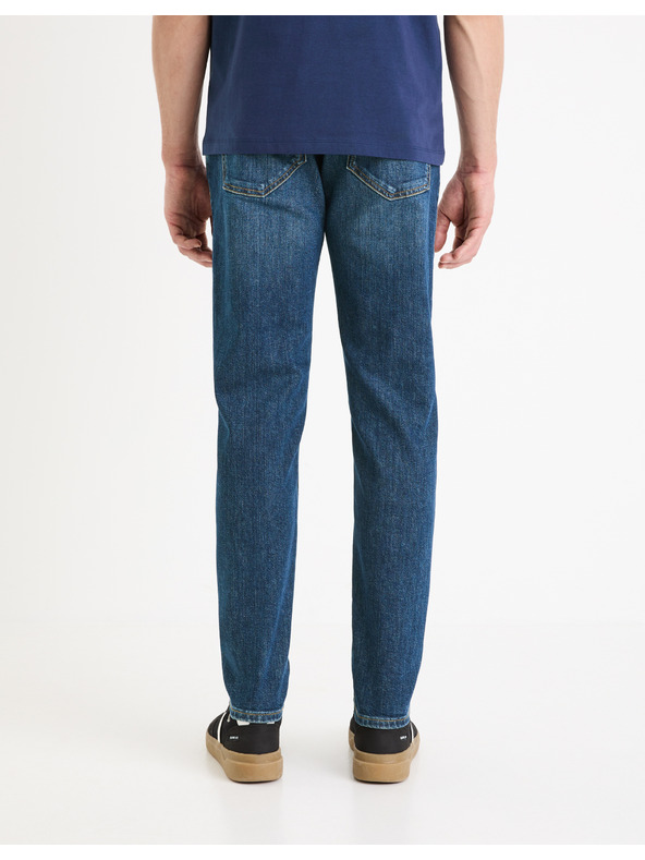 Celio Kék férfi slim fit farmer Celio Gotapered