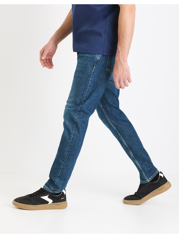 Celio Kék férfi slim fit farmer Celio Gotapered
