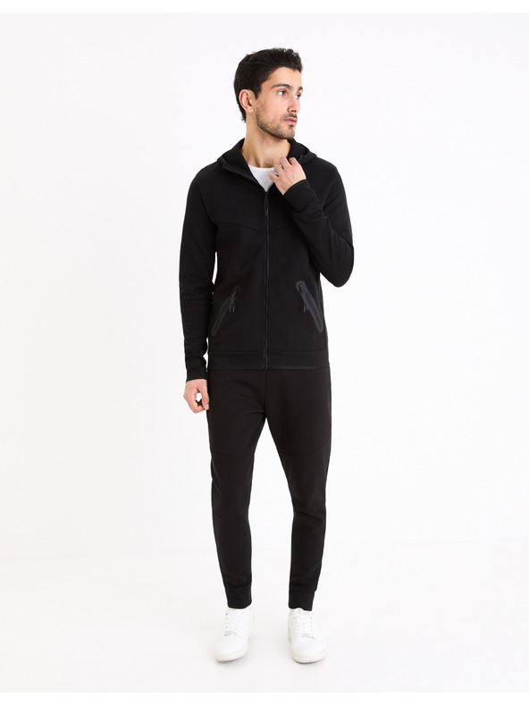 Celio Fekete férfi melegítőfelső Celio Genewyoke