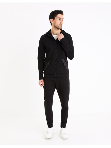 Celio Fekete férfi melegítőfelső Celio Genewyoke