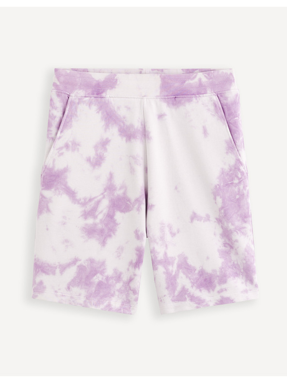 Celio Lila férfi batikolt férfi melegítőnadrág Celio Doengame