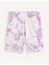 Celio Lila férfi batikolt férfi melegítőnadrág Celio Doengame
