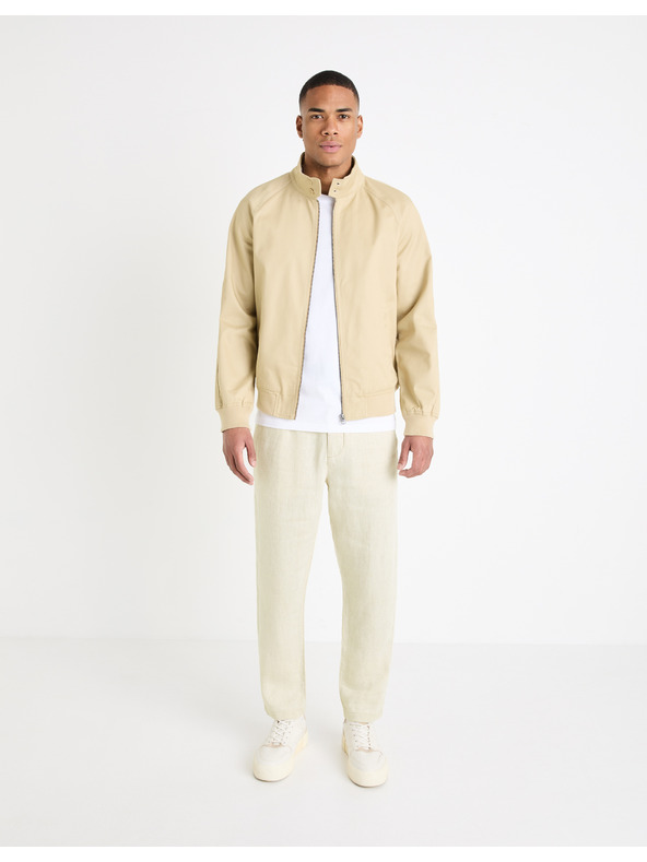 Celio Bézs színű férfi bomber Celio Gubavlna