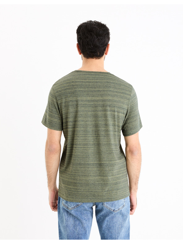 Celio Zöldesszürke férfi póló Celio Gejecte