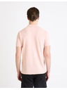 Celio Világos rózsaszínű férfi alap póló Celio Teone