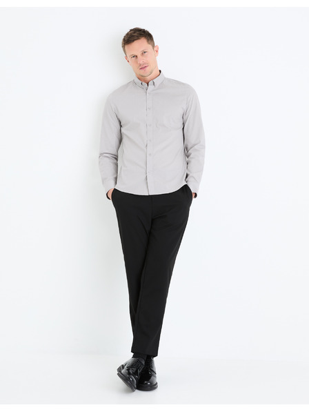 Celio Világosszürke férfi ing Celio Gaop