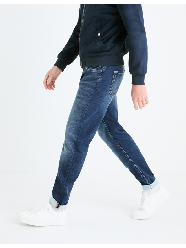 Celio Kék férfi slim fit farmer Celio Gosuper