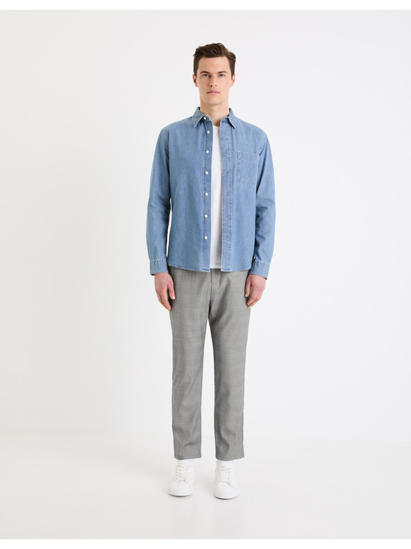 Celio Szürke férfi nadrág Celio Gocarre