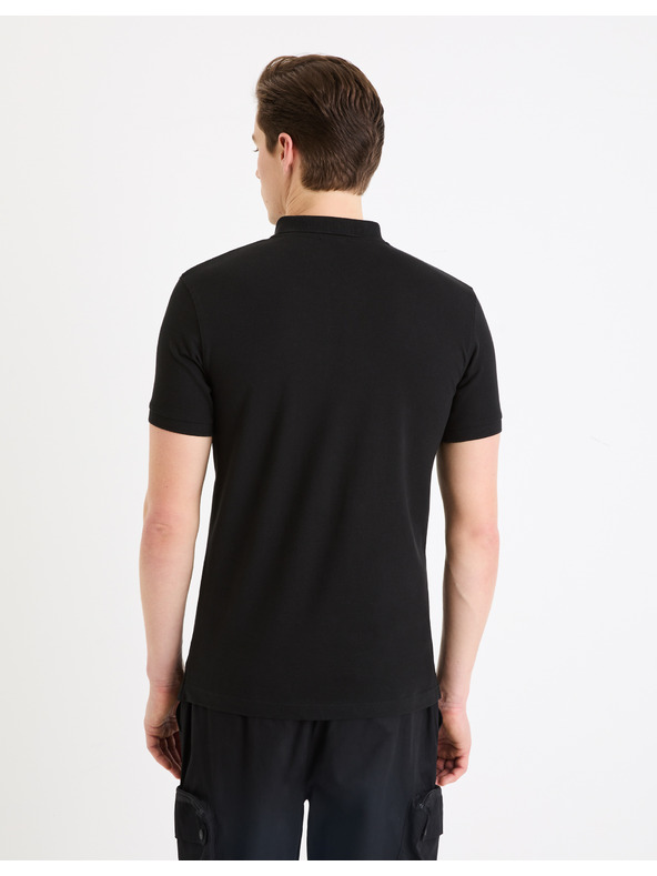 Celio Fekete férfi alap pólóing Celio Gebenoit