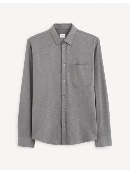 Celio Szürke férfi ing Celio Gaselle