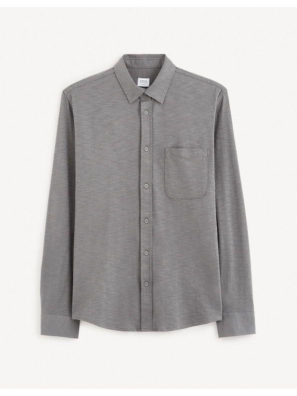 Celio Szürke férfi ing Celio Gaselle