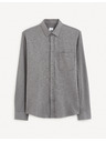Celio Szürke férfi ing Celio Gaselle