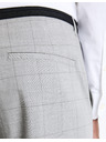 Celio Világosszürke férfi kockás chino nadrág Celio Gocarreau