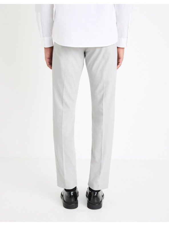 Celio Világosszürke férfi chino nadrág Celio Gosi